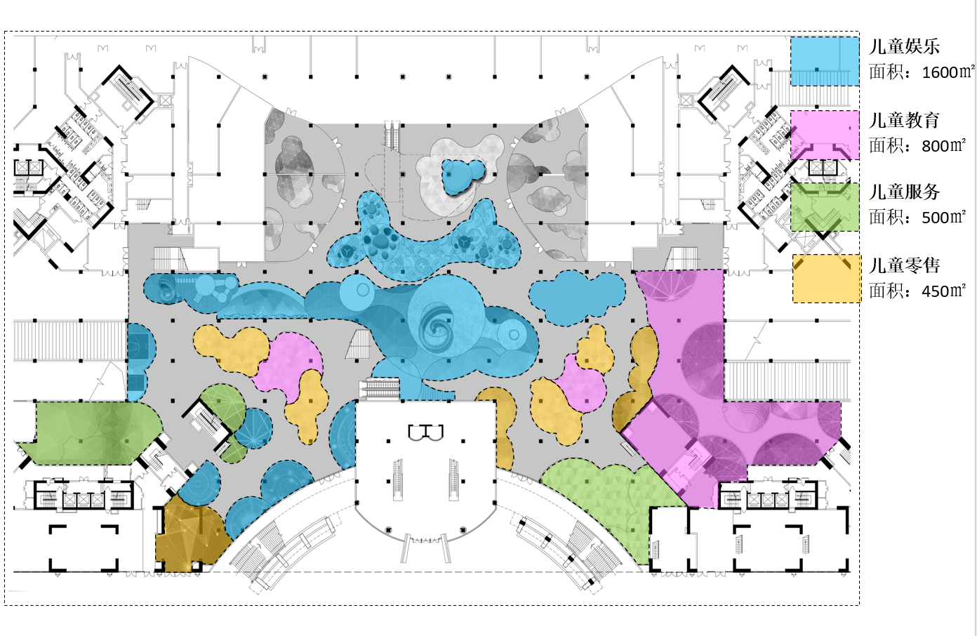 星河地产星趣童堡儿童乐园平面设计图