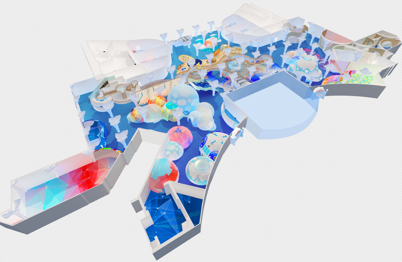 星河地产星趣童堡儿童乐园平面设计图